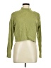 Embossed Green Turtleneck Sweater Size M - photo 1