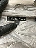 Via Spiga 100% Nylon Solid Gray Jacket Size M - photo 6