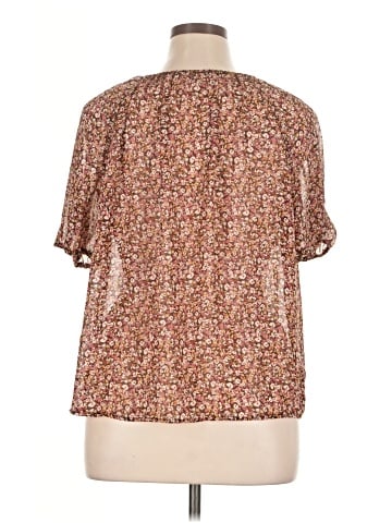Ann Taylor LOFT Outlet Short Sleeve Blouse (view 2)