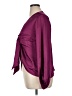 Express 100% Polyester Burgundy Long Sleeve Blouse Size XL - photo 5