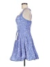 Unbranded 100% Polyester Stars Blue Cocktail Dress Size 8 - photo 5