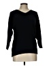 AB Studio Black Pullover Sweater Size L - photo 1