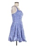 Unbranded 100% Polyester Stars Blue Cocktail Dress Size 8 - photo 4