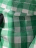 Unbranded Checkered-gingham Green Long Sleeve Button-Down Shirt Size M (estimated) - photo 7