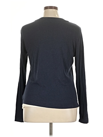 Three Dots Long Sleeve Top (view 2)