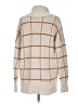 Madewell Plaid Tan Turtleneck Sweater Size XS - photo 2
