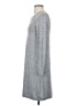 Gap Solid Gray Casual Dress Size XS - photo 5