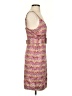 Siena Chevron-herringbone Pink Cocktail Dress Size 4 - photo 4