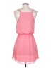 TOBI Solid Pink Casual Dress Size S - photo 2