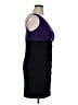 En Focus Studio Color Block Purple Cocktail Dress Size 14 - photo 4