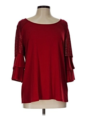 Roz & Ali 3/4 Sleeve Top (view 1)