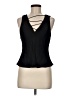 FRAME 100% Viscose Black Sleeveless Blouse Size M - photo 1