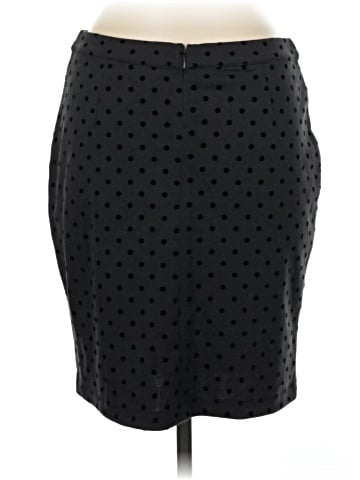 Ann Taylor LOFT Outlet Faux Leather Skirt (view 2)