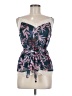 a la plage 100% Polyester Blue Sleeveless Blouse Size M - photo 1