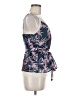 a la plage 100% Polyester Blue Sleeveless Blouse Size M - photo 4