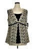 Onyx Nite Gray Sleeveless Top Size 1X - photo 1