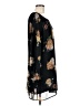 Maurices 100% Polyester Floral Black Casual Dress Size M - photo 4
