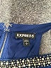 Express 100% Polyester Blue Sleeveless Blouse Size S - photo 7