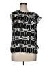 MICHAEL Michael Kors 100% Polyester Black Sleeveless Blouse Size 14 - photo 1