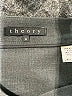 Theory Solid Gray Formal Skirt Size 6 - photo 4