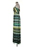 Max and Cleo 100% Polyester Print Green Casual Dress Size 8 - photo 5