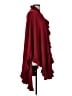 Unbranded Burgundy Poncho One size (estimated) - photo 4