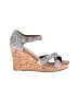 TOMS Gray Wedges Size 8 - photo 1