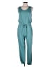 Prettygarden Solid Teal Jumpsuit Size L - photo 1