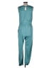 Prettygarden Solid Teal Jumpsuit Size L - photo 2
