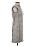 Theory Tweed Gray Casual Dress Size 2 - photo 4