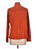 White Stag 100% Polyester Orange Long Sleeve Blouse Size L - photo 2