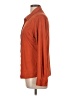 White Stag 100% Polyester Orange Long Sleeve Blouse Size L - photo 5