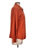 White Stag 100% Polyester Orange Long Sleeve Blouse Size L - photo 4