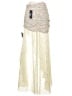 Lulus 100% Polyester Ivory Casual Skirt Size S - photo 2