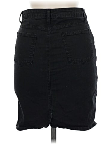 Denim by American Apparel Denim Skirt (view 2)