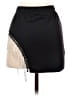 Shein Solid Black Casual Skirt Size 4 - photo 2
