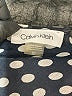 Calvin Klein 100% Polyester Polka Dots Black Cocktail Dress Size 10 - photo 7