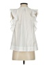HD in Paris White Sleeveless Blouse Size 2 - photo 2