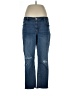 Ann Taylor LOFT Hearts Blue Jeans Size 32 waist - photo 1