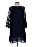 Unbranded 100% Polyester Blue Cocktail Dress Size L - photo 1