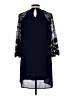 Unbranded 100% Polyester Blue Cocktail Dress Size L - photo 2