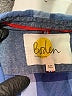 Boden Plaid Blue Long Sleeve Button-Down Shirt Size 4 - 5 - photo 3