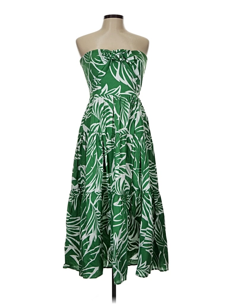 Pre-owned Aakaa Cocktail Dress In Green