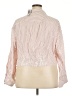 Torrid Stripes Ivory Long Sleeve Button-Down Shirt Size 3X Plus (3) - photo 2