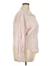 Torrid Stripes Ivory Long Sleeve Button-Down Shirt Size 3X Plus (3) - photo 4