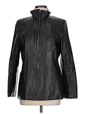 Kenneth Cole REACTION Leather Jacket (view 1)