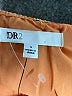 DR2 100% Polyester Orange 3/4 Sleeve Blouse Size S - photo 7
