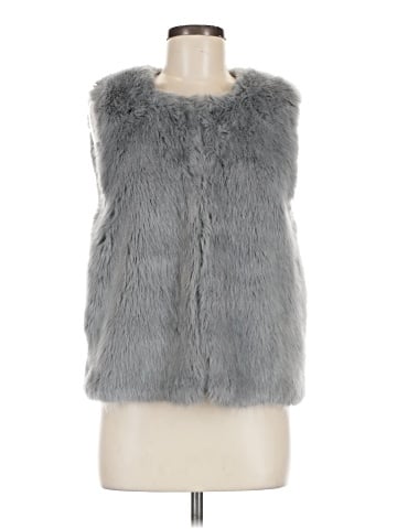 Topshop Faux Fur Vest (view 1)