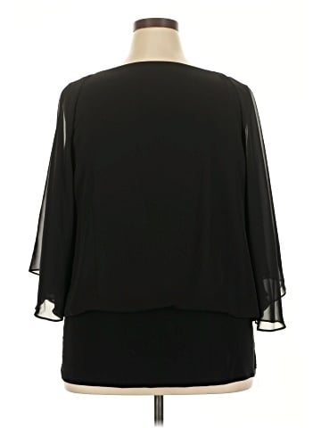 MSK 3/4 Sleeve Blouse (view 2)