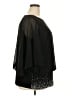 MSK 100% Polyester Black 3/4 Sleeve Blouse Size 2X - photo 4
